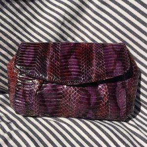 Snake Skin Clutch
